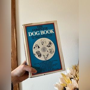 Vintage AKC Dog Book 1968 Breeders